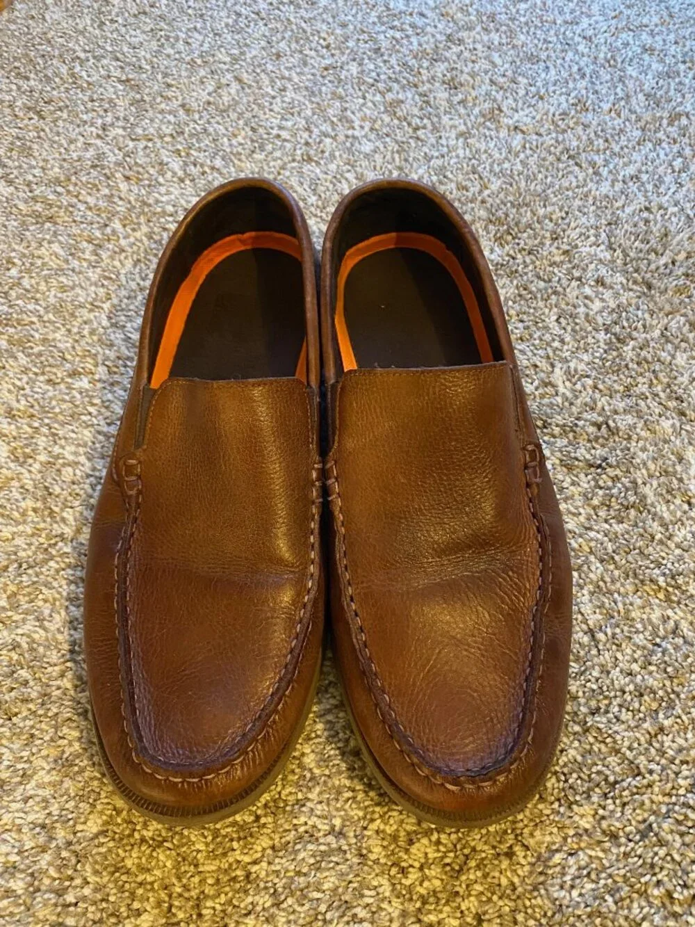 Rockport Men's Palmer Venetian Loafer Slip-On Leather Comfort Shoe Brown Size 11
